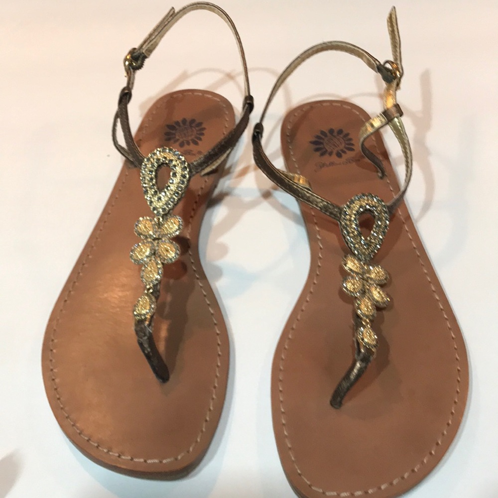 Yellow Box Sandals